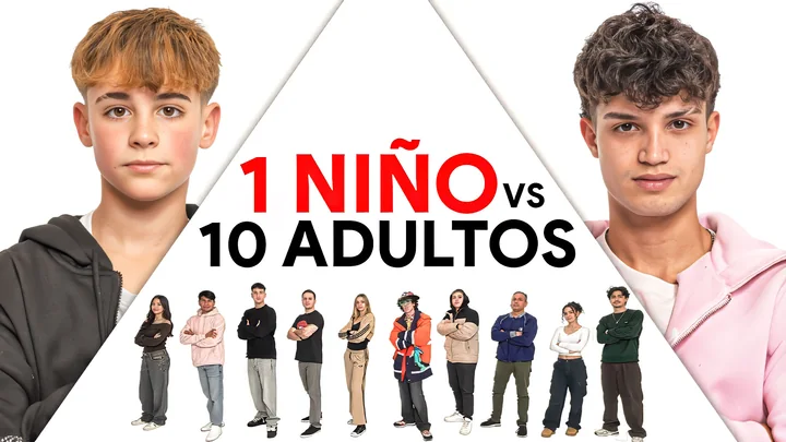 Miniatura: 1 niño de primaria vs 10 adultos
