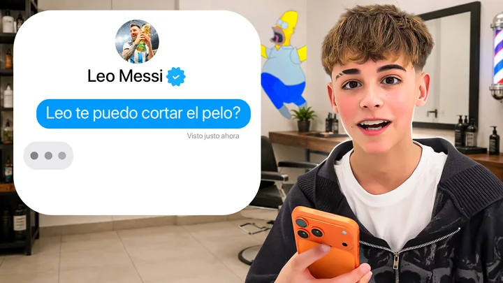 Miniatura: le mandé mensaje a 30 famosos para cortarles el pelo